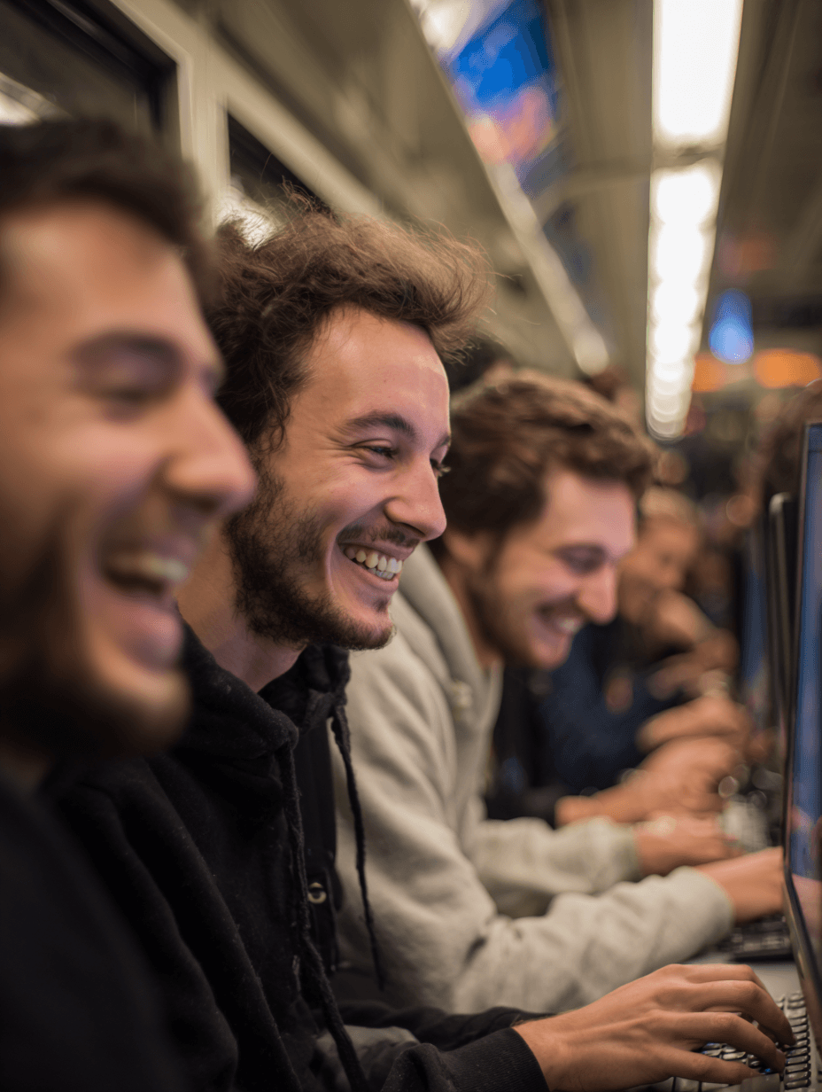 Étudiants en classe Baddl