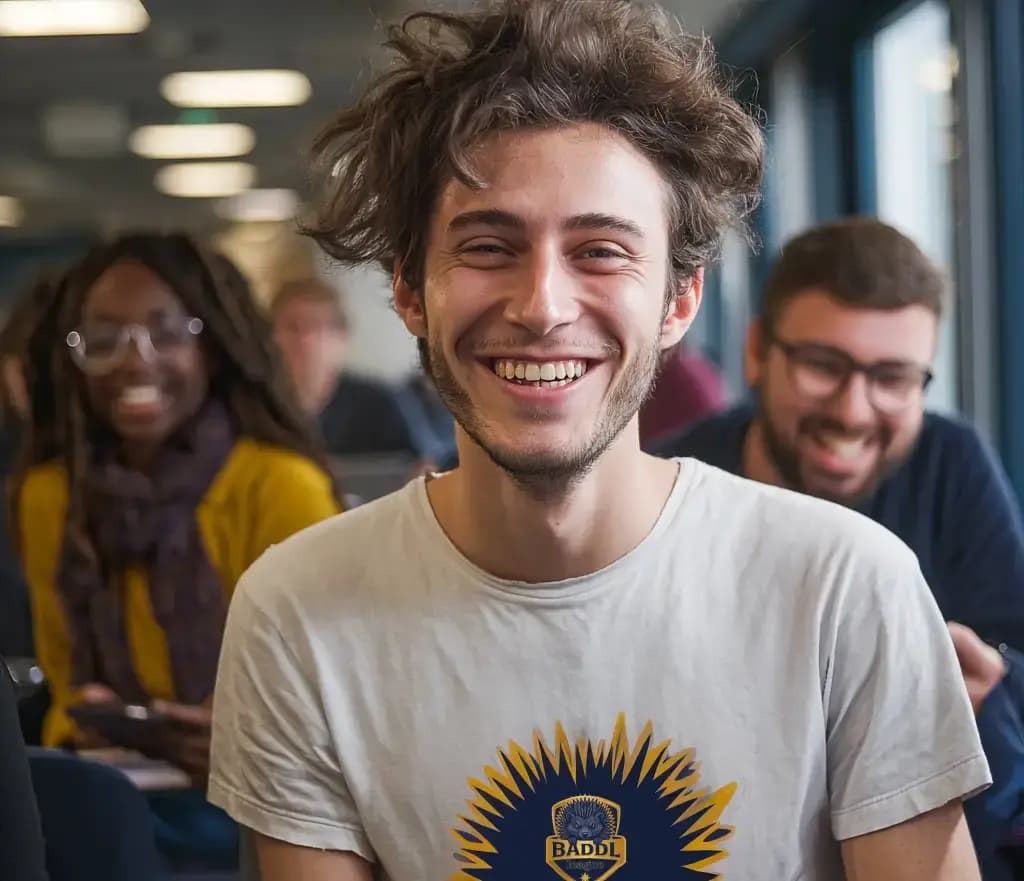 Étudiants travaillant en équipe lors d’un challenge